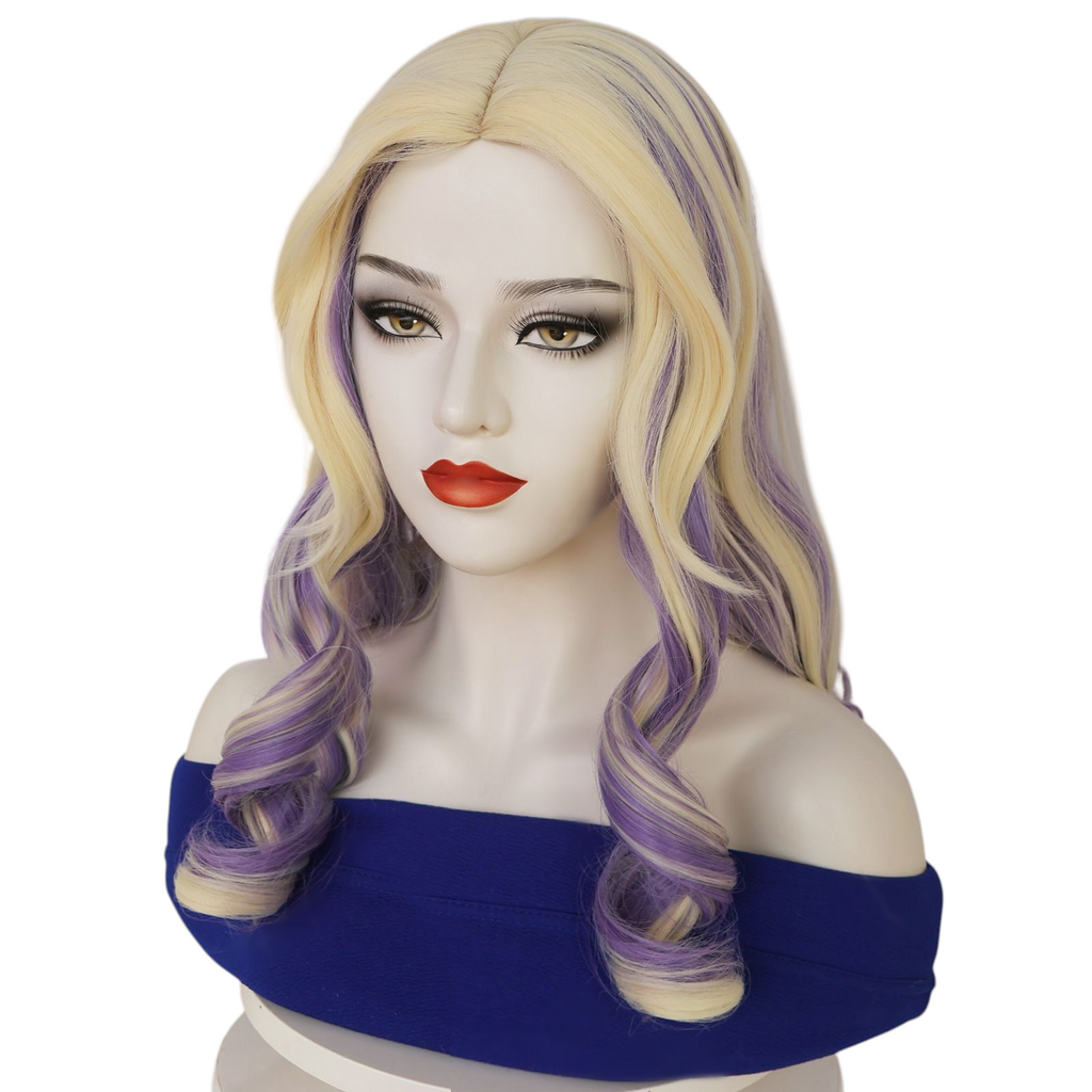 Addison Wells Cosplay Wig - Z-O-M-B-I-E-S / Zombies 4 (Platinum White) (FEVERCOS)