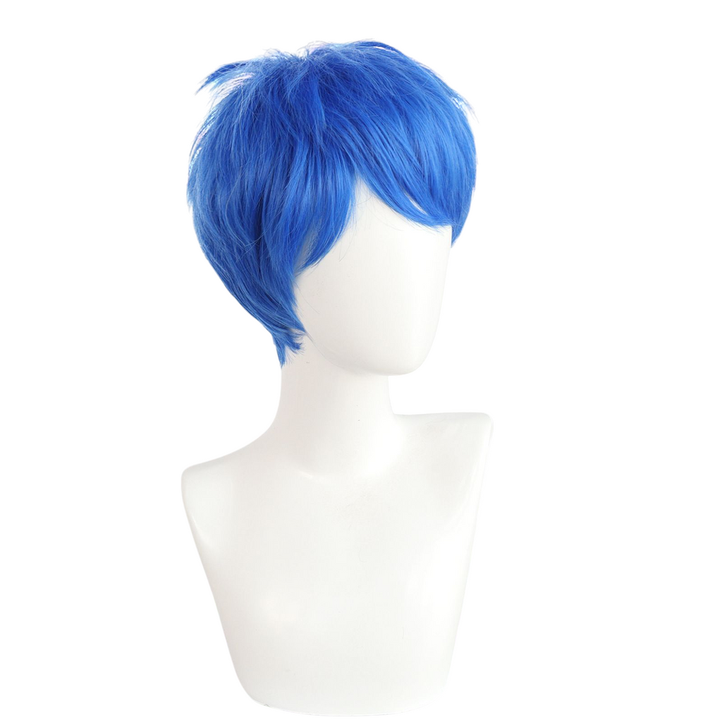 Steel Blue Joy Cosplay Wig - Inside Out (Blue Pixie) (FEVERCOS)