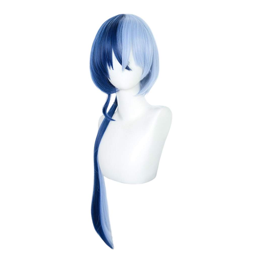 Dark Slate Blue Toya Aoyagi (Long Tail Ver.) Cosplay Wig - Project Sekai (Split Blue) (FEVERCOS)