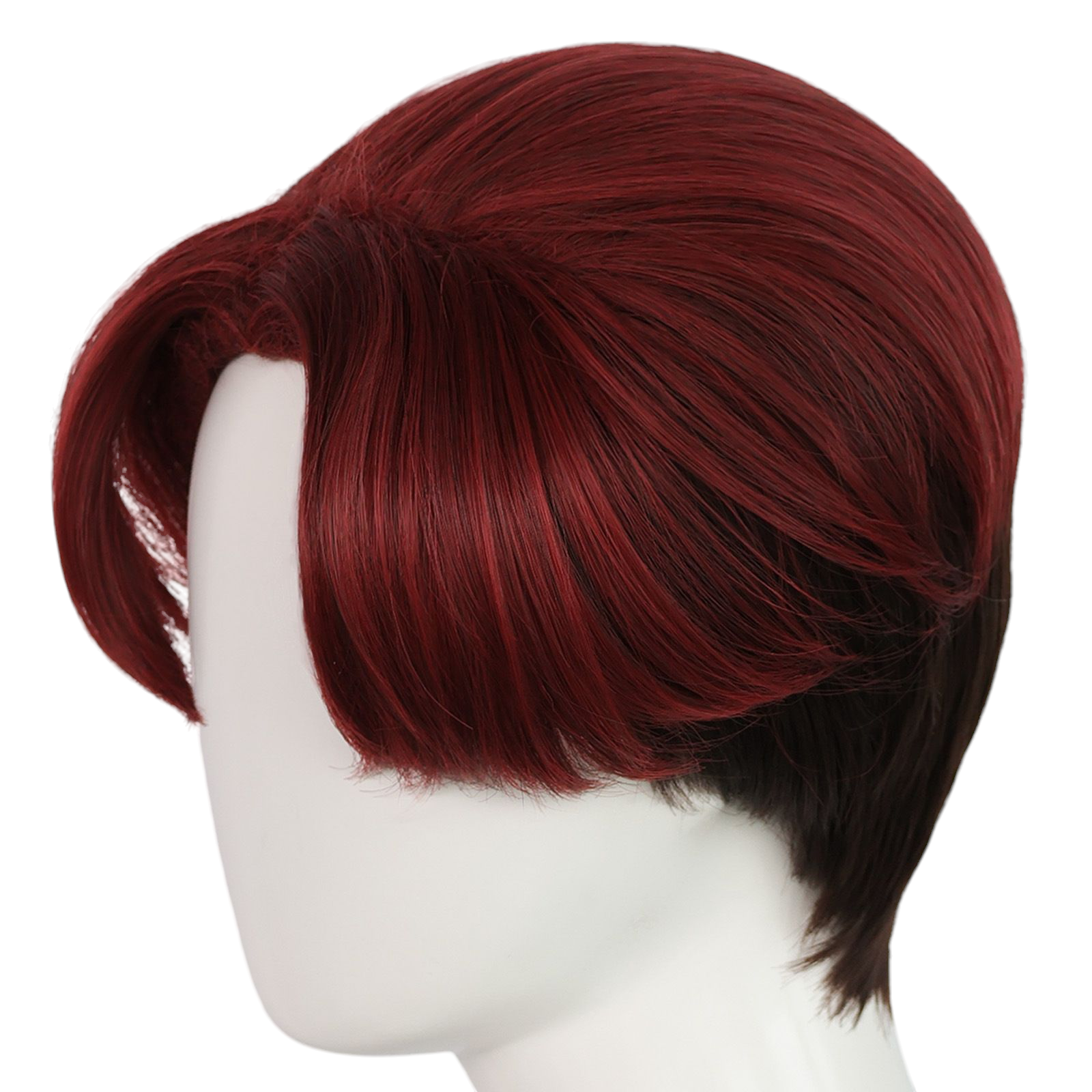 Light Gray Zed (Red Variant) Cosplay Wig - Zombies 4 Franchise Style (Short Red) (FEVERCOS)