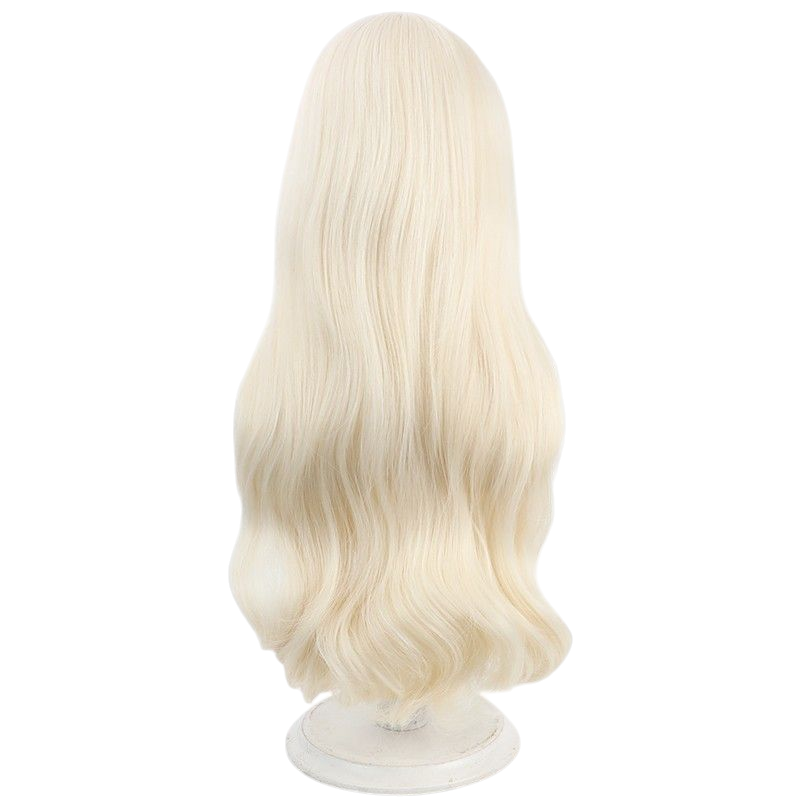 Light Gray Cure Prism (Mashiro Nijigaoka) Cosplay Wig - Hirogaru Sky! Precure Delicious Party Pretty Cure (White/Pink Gradient) (FEVERCOS)