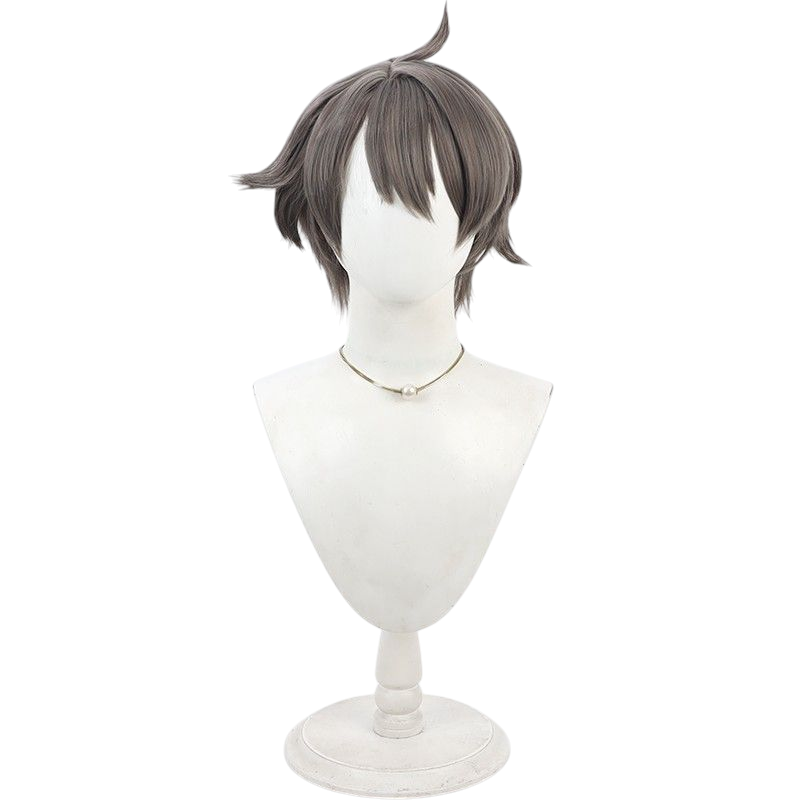 Beige Satoru Toyama Cosplay Wig - Wonderful Precure! (Orange/Brown Spiky) (FEVERCOS)Pretty Cure