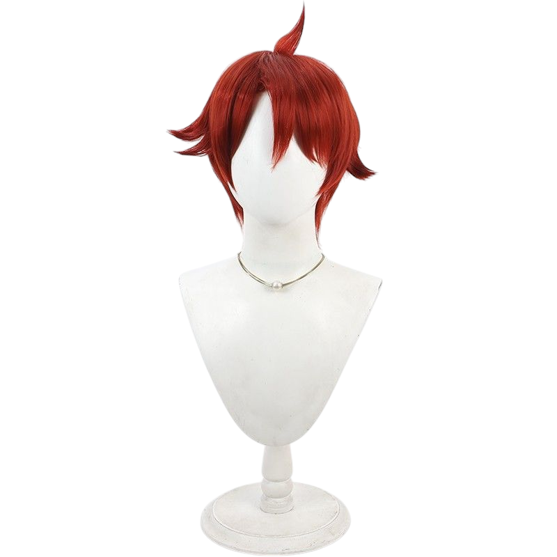 Saddle Brown Satoru Toyama Cosplay Wig - Wonderful Precure! (Orange/Brown Spiky) (FEVERCOS)Pretty Cure