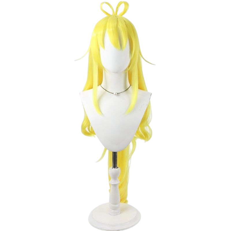 Antique White Cure Heart (Mana Aida) Cosplay Wig - DokiDoki! Precure  (Yellow Ponytail) (FEVERCOS)Pretty Cure