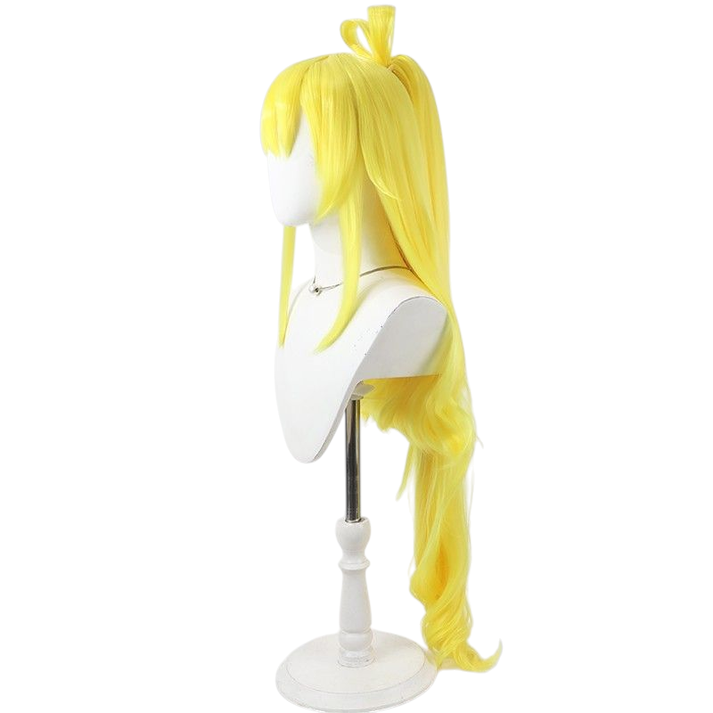 Light Goldenrod Cure Heart (Mana Aida) Cosplay Wig - DokiDoki! Precure  (Yellow Ponytail) (FEVERCOS)Pretty Cure