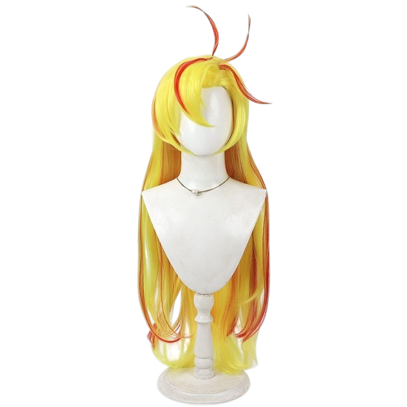 Light Gray Regina Cosplay Wig - DokiDoki! Precure (Blonde/red) (FEVERCOS)Pretty Cure