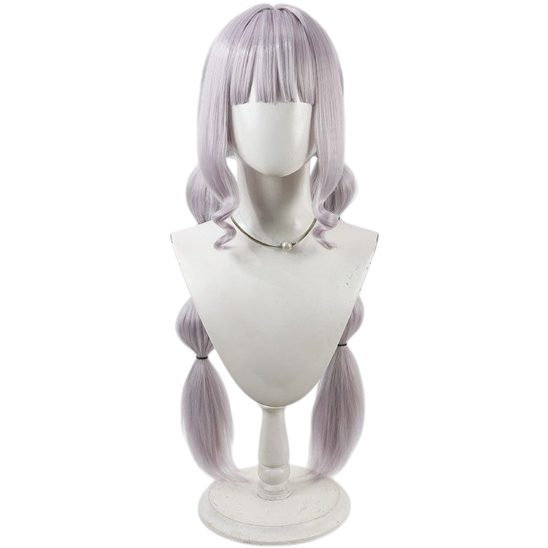 Gray Cure Finale (Amane Kasai) Cosplay Wig - Delicious Party Precure (Gold/Purple) (FEVERCOS)Pretty Cure