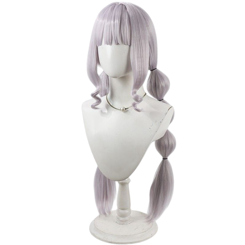 Gray Cure Finale (Amane Kasai) Cosplay Wig - Delicious Party Precure (Gold/Purple) (FEVERCOS)Pretty Cure