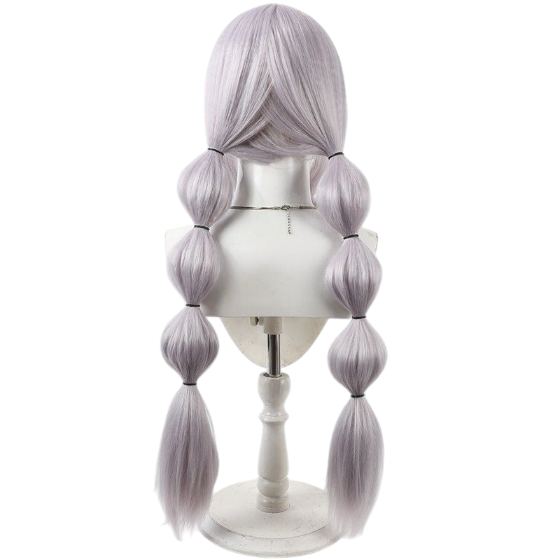 Gray Cure Finale (Amane Kasai) Cosplay Wig - Delicious Party Precure (Gold/Purple) (FEVERCOS)Pretty Cure