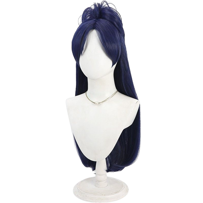 Beige Cure White (Honoka Yukishiro) Cosplay Wig - Futari wa Precure (Dark Blue Ponytail) (FEVERCOS)Pretty Cure