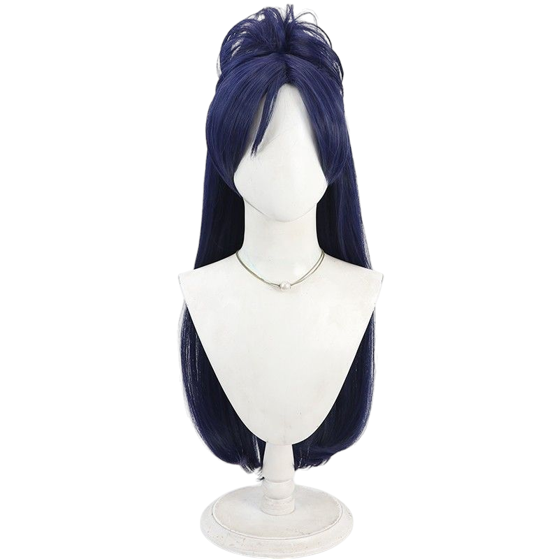 Beige Cure White (Honoka Yukishiro) Cosplay Wig - Futari wa Precure (Dark Blue Ponytail) (FEVERCOS)Pretty Cure