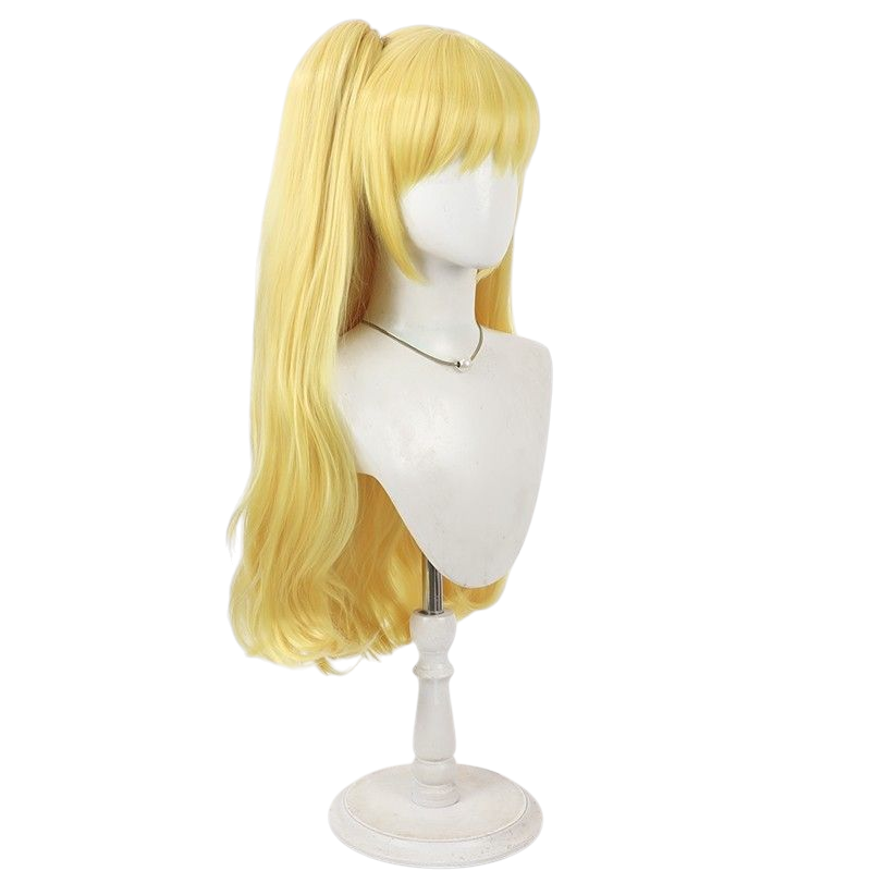 Wheat Cure Miracle (Mirai Asahina) Cosplay Wig - Maho Girls Precure! (Blonde/Orange Twintails) (FEVERCOS)Pretty Cure