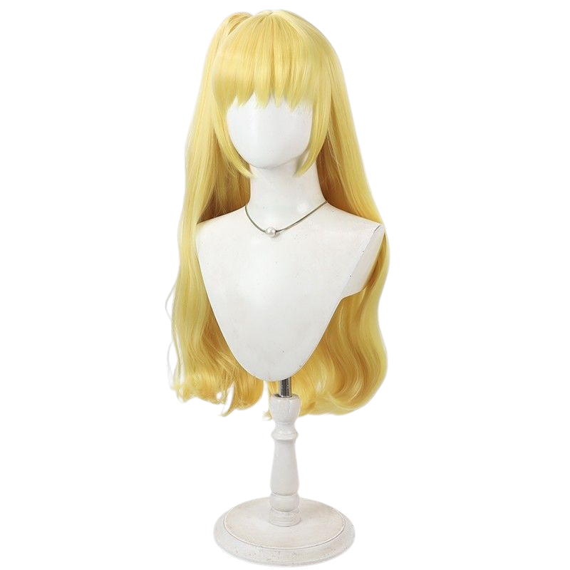Antique White Cure Miracle (Mirai Asahina) Cosplay Wig - Maho Girls Precure! (Blonde/Orange Twintails) (FEVERCOS)Pretty Cure
