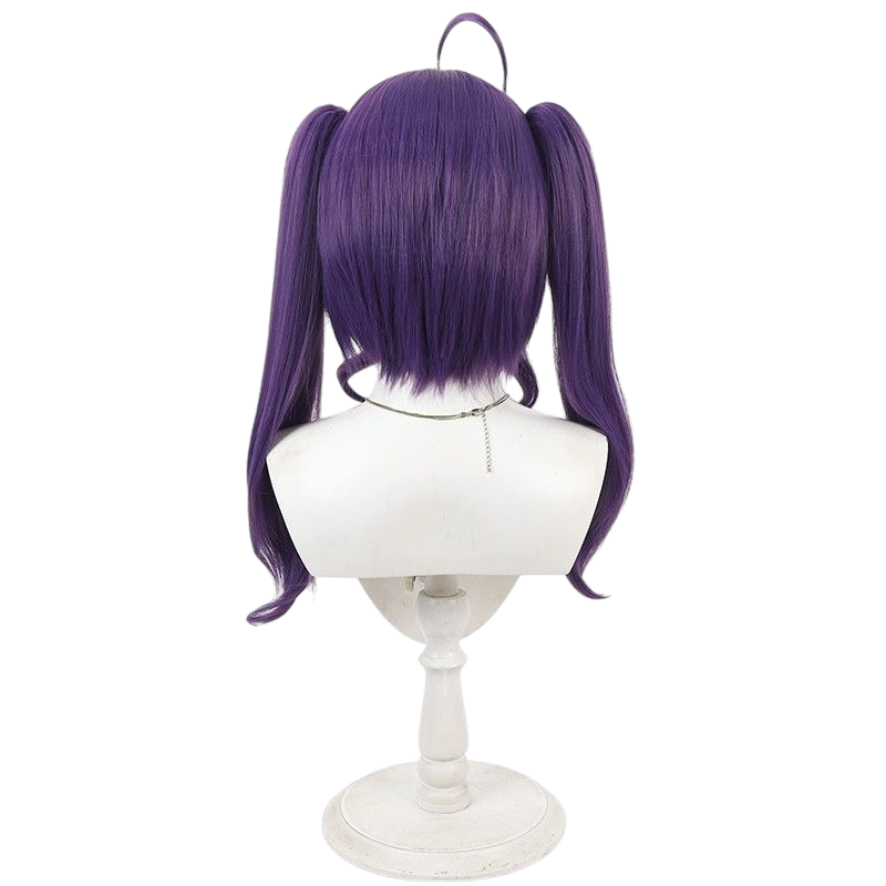 Dark Slate Gray Cure Sword (Makoto Kenzaki) Cosplay Wig - DokiDoki! Precure (Purple Ponytail) (FEVERCOS)Pretty Cure