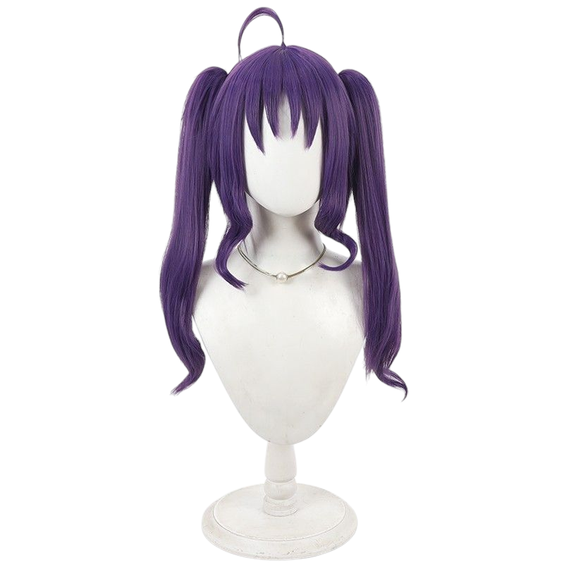 Dark Slate Gray Cure Sword (Makoto Kenzaki) Cosplay Wig - DokiDoki! Precure (Purple Ponytail) (FEVERCOS)Pretty Cure
