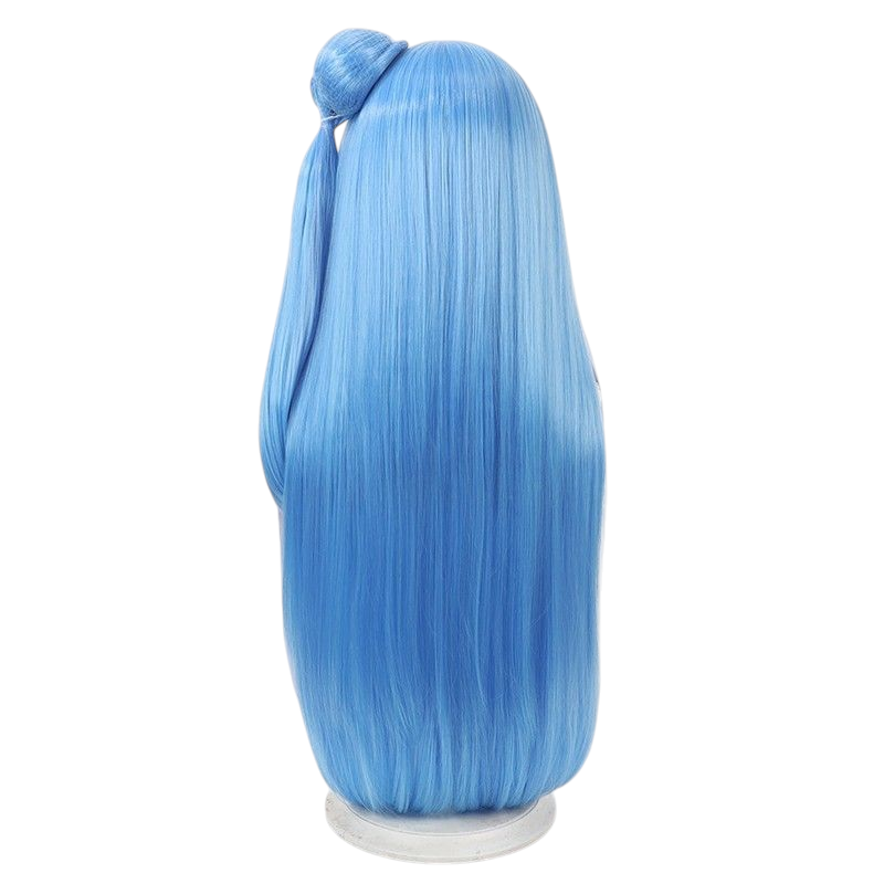 Cornflower Blue Cure March (Nao Midorikawa) Cosplay Wig - Smile Precure! (Green High Ponytail) (FEVERCOS)Pretty Cure