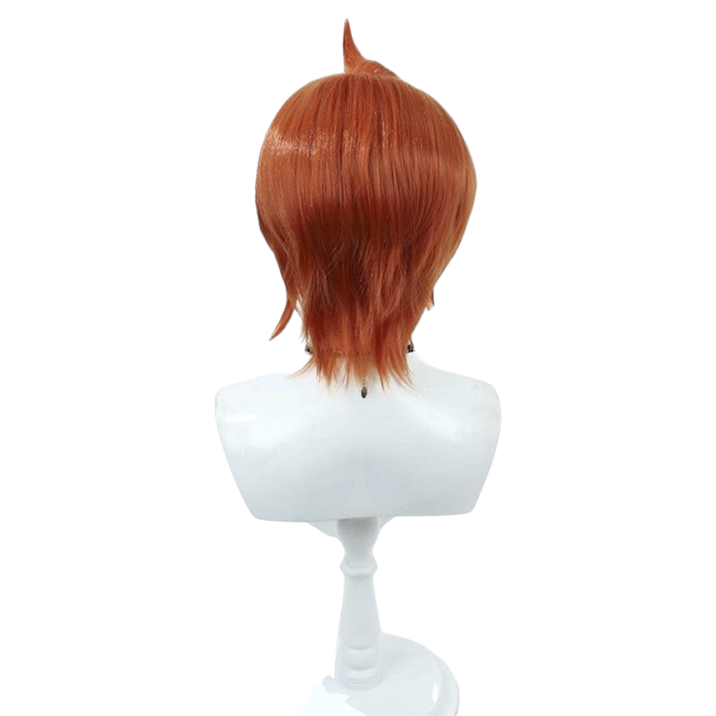 Light Gray Tsubasa Yuunagi (Civilian) Cosplay Wig - Hirogaru Sky! Precure (Short Orange) (FEVERCOS)Pretty Cure