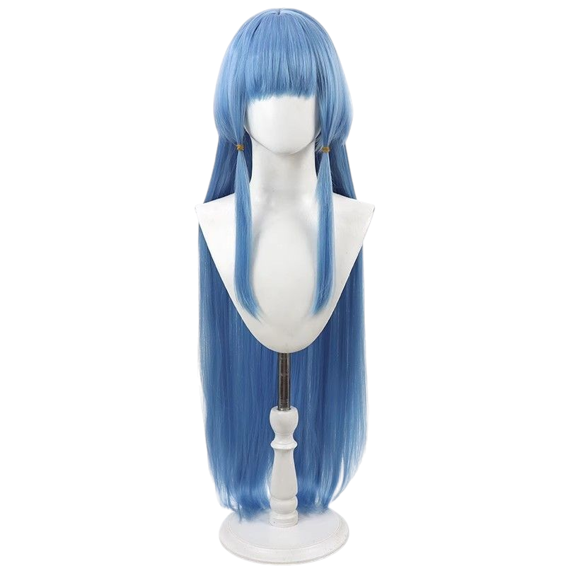 Light Gray Cure Beauty (Reika Aoki) Cosplay Wig - Smile Precure! (Blue Layered) (FEVERCOS)Pretty Cure