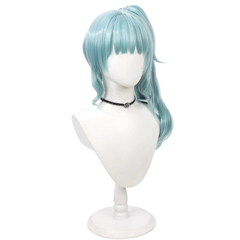 Lavender Mayu Nekoyashiki (Civilian) Cosplay Wig - Wonderful Precure! (Blue/Blonde) (FEVERCOS)Pretty Cure