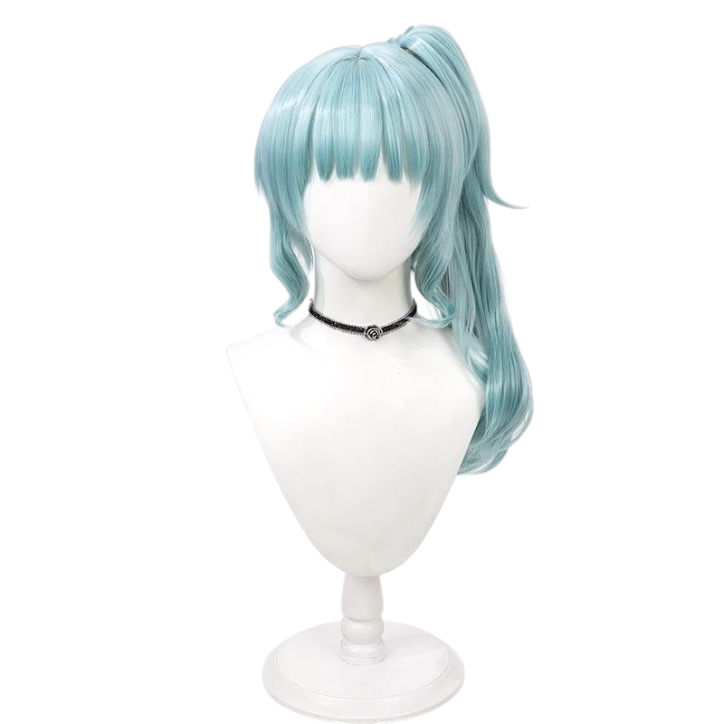 Lavender Mayu Nekoyashiki (Civilian) Cosplay Wig - Wonderful Precure! (Blue/Blonde) (FEVERCOS)Pretty Cure