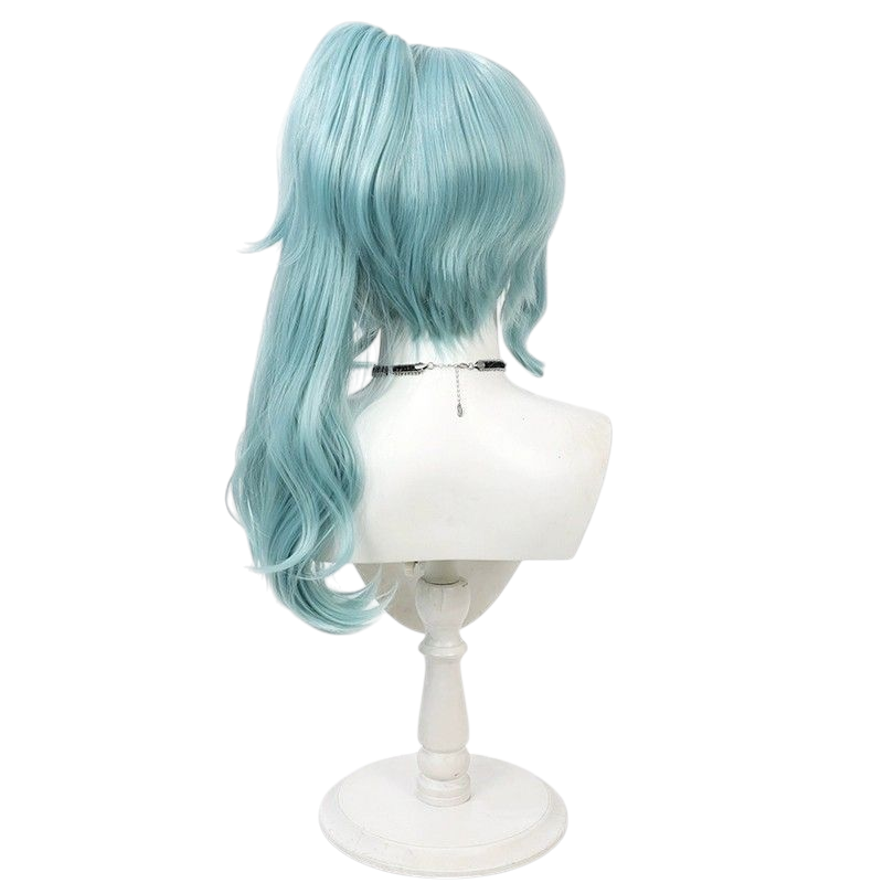 Light Gray Mayu Nekoyashiki (Civilian) Cosplay Wig - Wonderful Precure! (Blue/Blonde) (FEVERCOS)Pretty Cure
