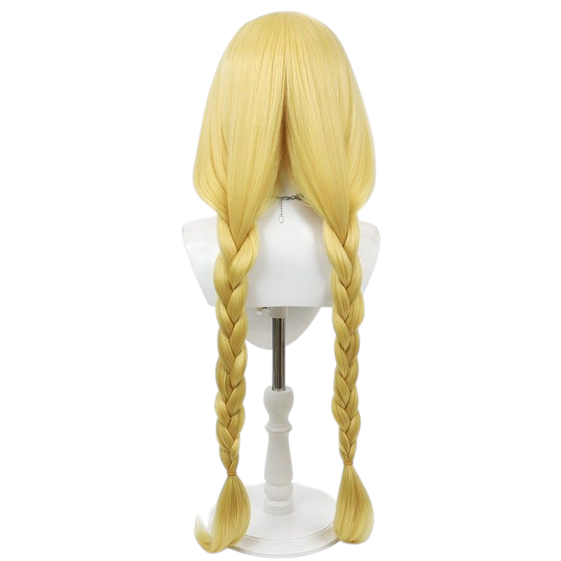 Tan Iroha Inukai (Civilian) Cosplay Wig - Wonderful Precure! (Blonde Braids) (FEVERCOS)Pretty Cure