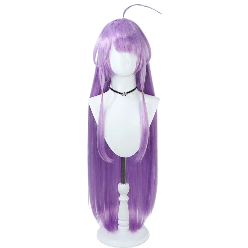 Light Slate Gray Cure Selene (Madoka Kaguya) Cosplay Wig - Star Twinkle Precure (Purple Long) (FEVERCOS)Pretty Cure