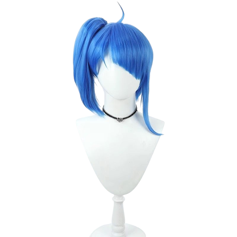 Lavender Sora Harewataru (Civilian) Cosplay Wig - Hirogaru Sky! Precure (Blue Undercut) (FEVERCOS)Pretty Cure