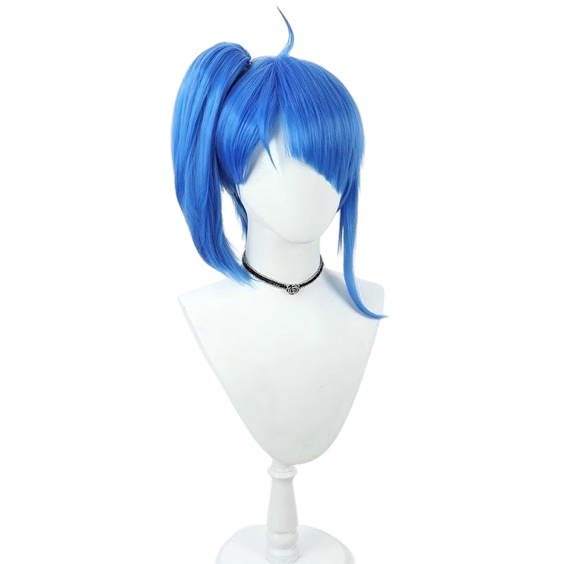 Lavender Sora Harewataru (Civilian) Cosplay Wig - Hirogaru Sky! Precure (Blue Undercut) (FEVERCOS)Pretty Cure