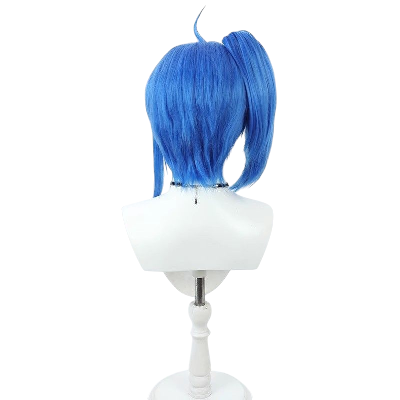Steel Blue Sora Harewataru (Civilian) Cosplay Wig - Hirogaru Sky! Precure (Blue Undercut) (FEVERCOS)Pretty Cure