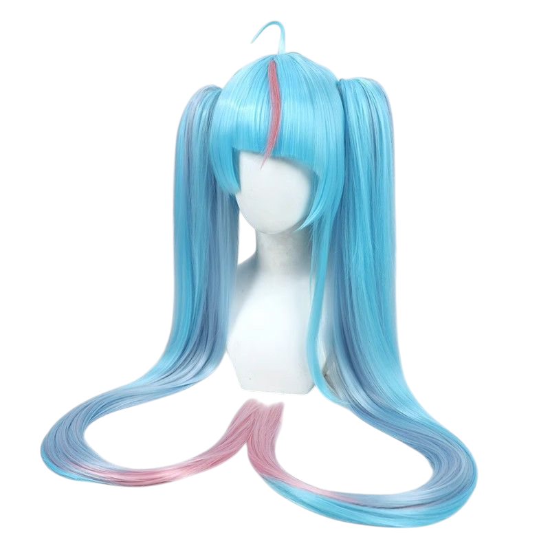 Sky Blue Cure Sky (Sora Harewataru) Cosplay Wig - Hirogaru Sky! Precure (Blue Gradient Twin Tails) (FEVERCOS)Pretty Cure