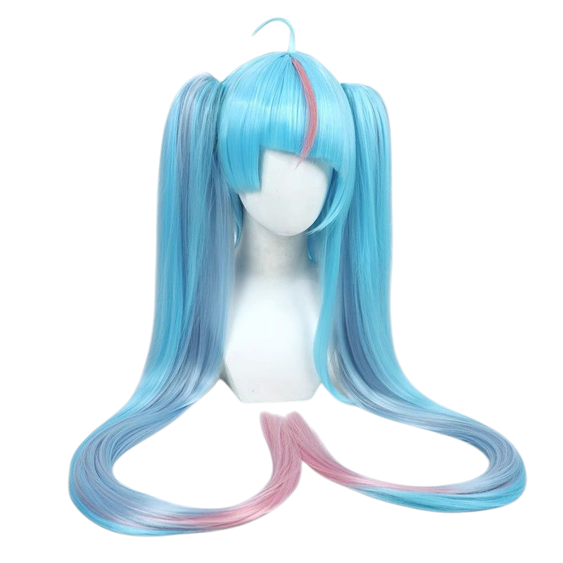 Sky Blue Cure Sky (Sora Harewataru) Cosplay Wig - Hirogaru Sky! Precure (Blue Gradient Twin Tails) (FEVERCOS)Pretty Cure