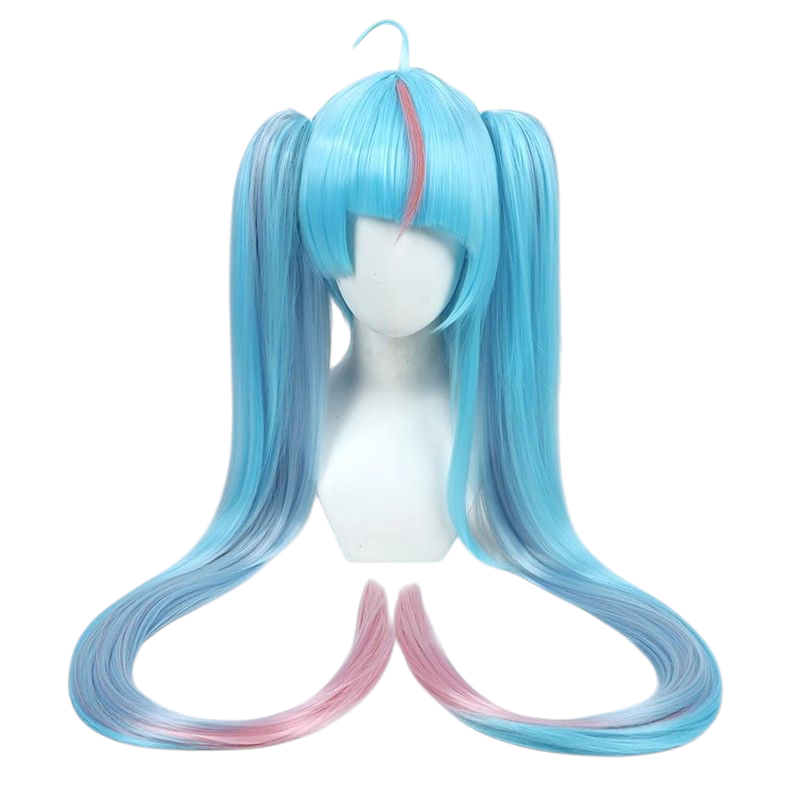 Sky Blue Cure Sky (Sora Harewataru) Cosplay Wig - Hirogaru Sky! Precure (Blue Gradient Twin Tails) (FEVERCOS)Pretty Cure
