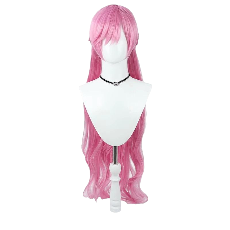 Light Gray Cure Prism (Long Wavy Ver.) Cosplay Wig - Hirogaru Sky! Precure (White/Pink) (FEVERCOS)Pretty Cure