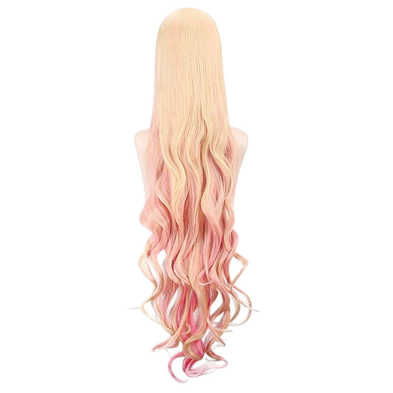 Wheat Sheryl Nome Cosplay Wig - Macross Frontier (Pink/Blonde 120cm) (FEVERCOS)