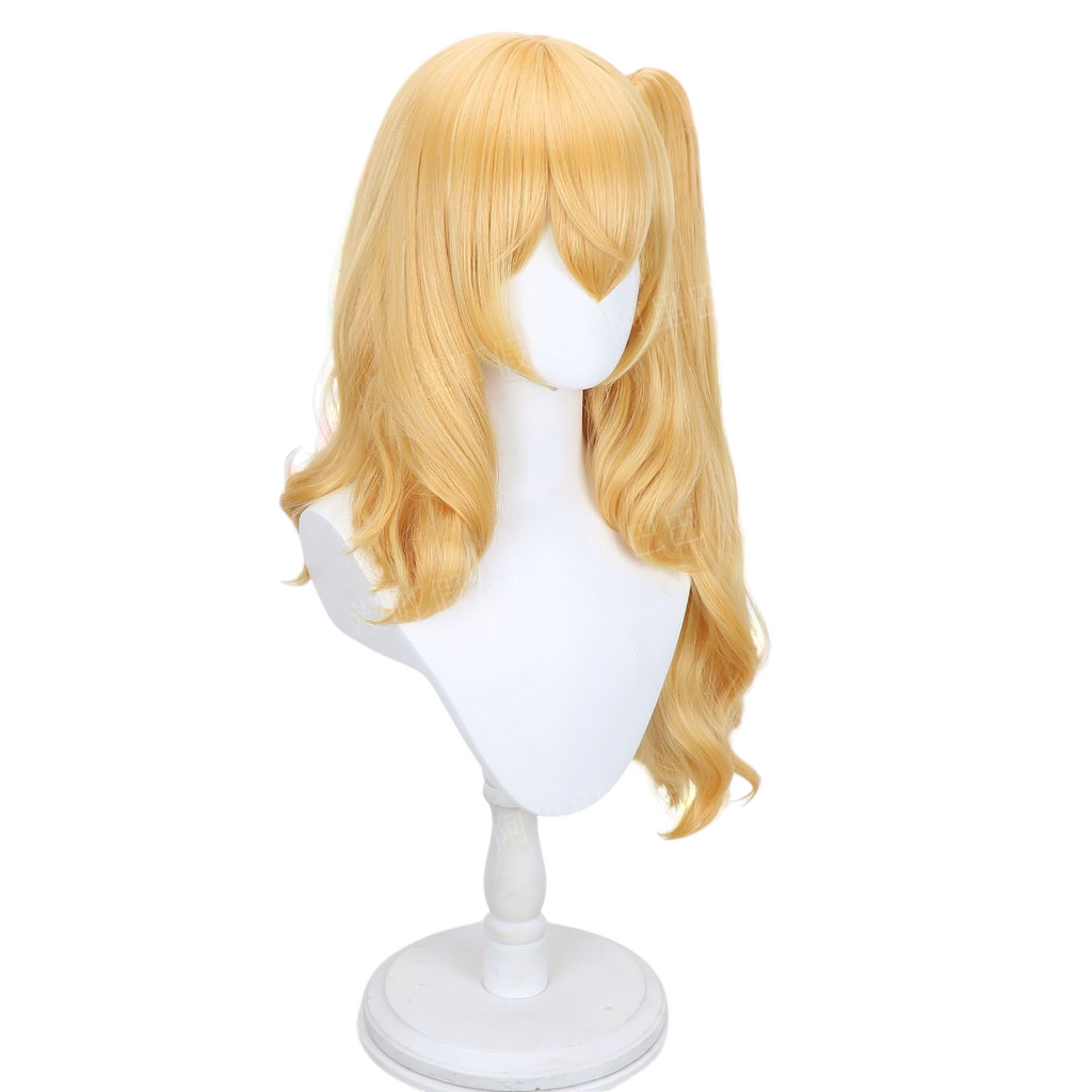 Wheat Flandre Scarlet Cosplay Wig - Touhou Project (Blonde Side-Tail) (FEVERCOS)