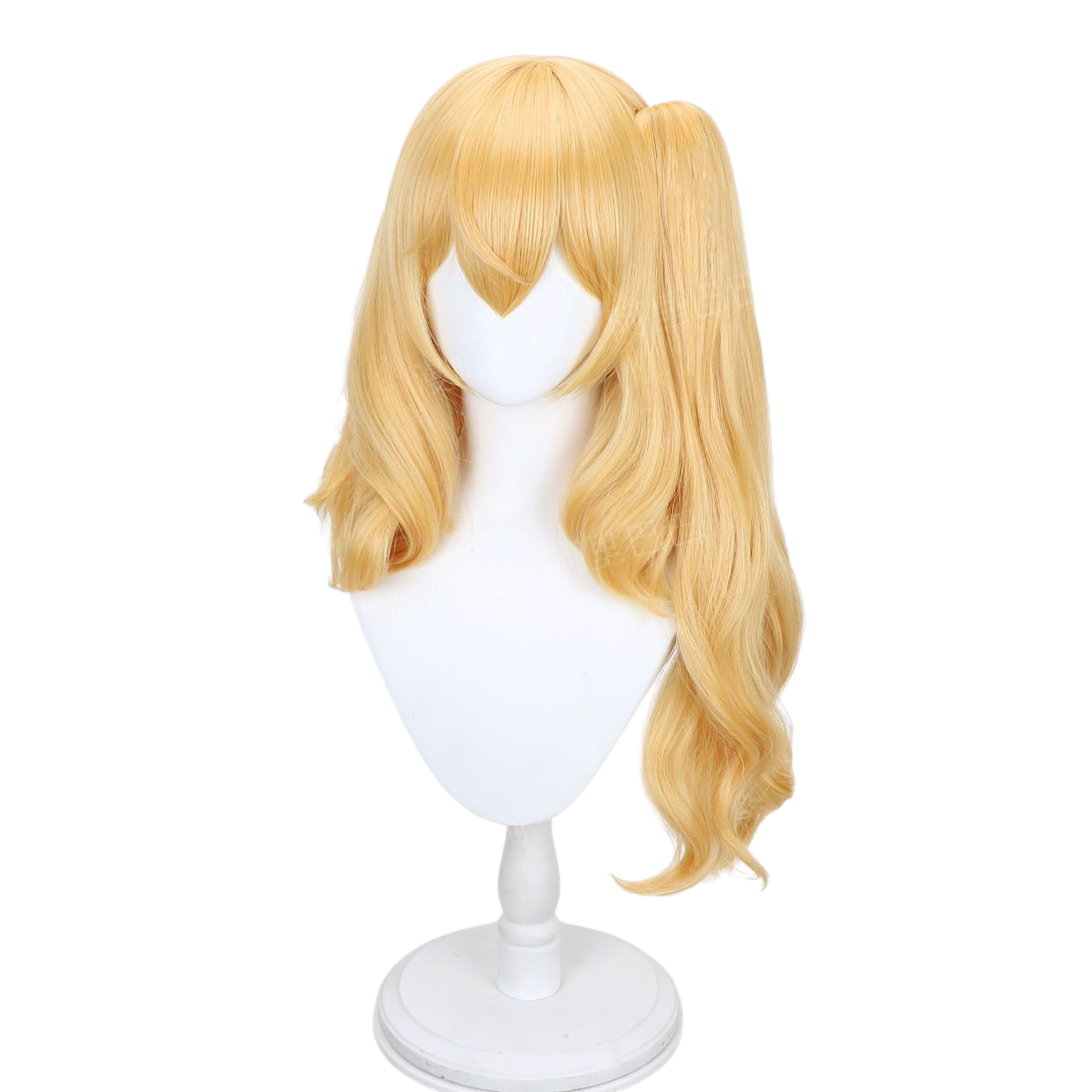 Tan Flandre Scarlet Cosplay Wig - Touhou Project (Blonde Side-Tail) (FEVERCOS)