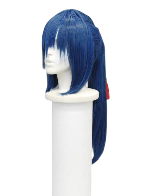 Lavender Alto Saotome Cosplay Wig - Macross Frontier (Blue Ponytail) (FEVERCOS)