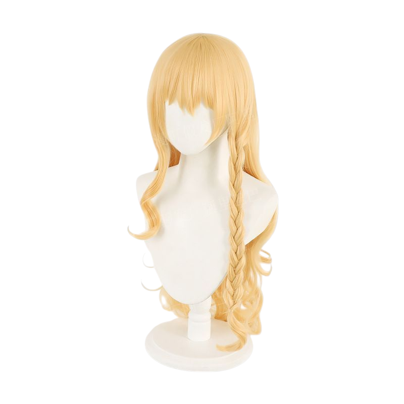 Antique White Marisa Kirisame Cosplay Wig - Touhou Project (Blonde Wavy) (FEVERCOS)