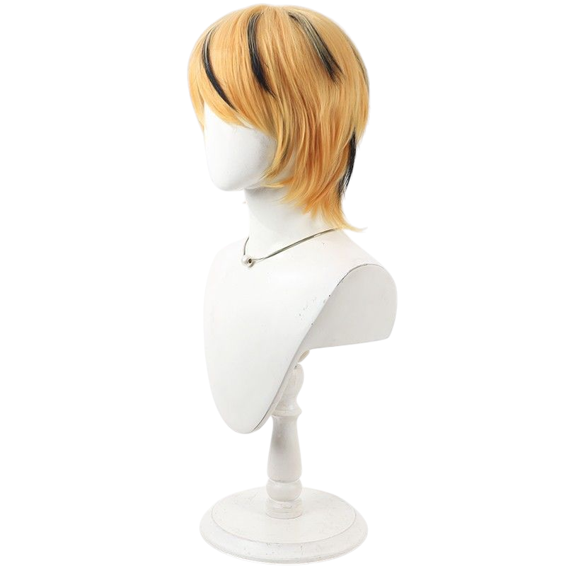 Antique White Toramaru Shou Cosplay Wig - Touhou Project (Blonde/Tiger Highlights) (FEVERCOS)