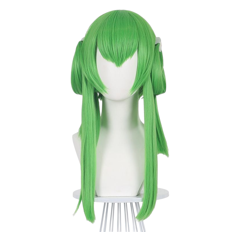 Dark Sea Green C.C. (C2) Cosplay Wig - Code Geass (Lime Green Long) (FEVERCOS)