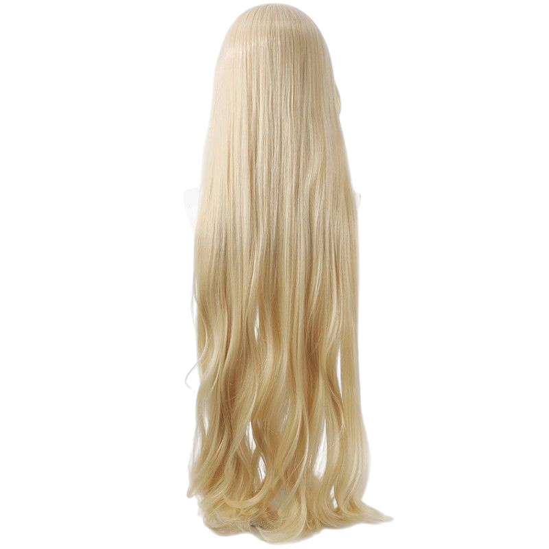Tan Okina Matara Cosplay Wig - Touhou Project (Cream Blonde Wavy) (FEVERCOS)