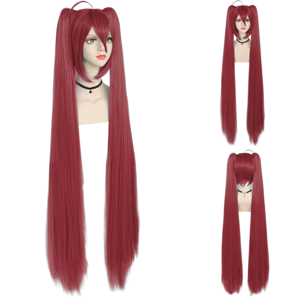 Sienna Kotori Itsuka Cosplay Wig - Date A Live (Red Twin Tails) (FEVERCOS)