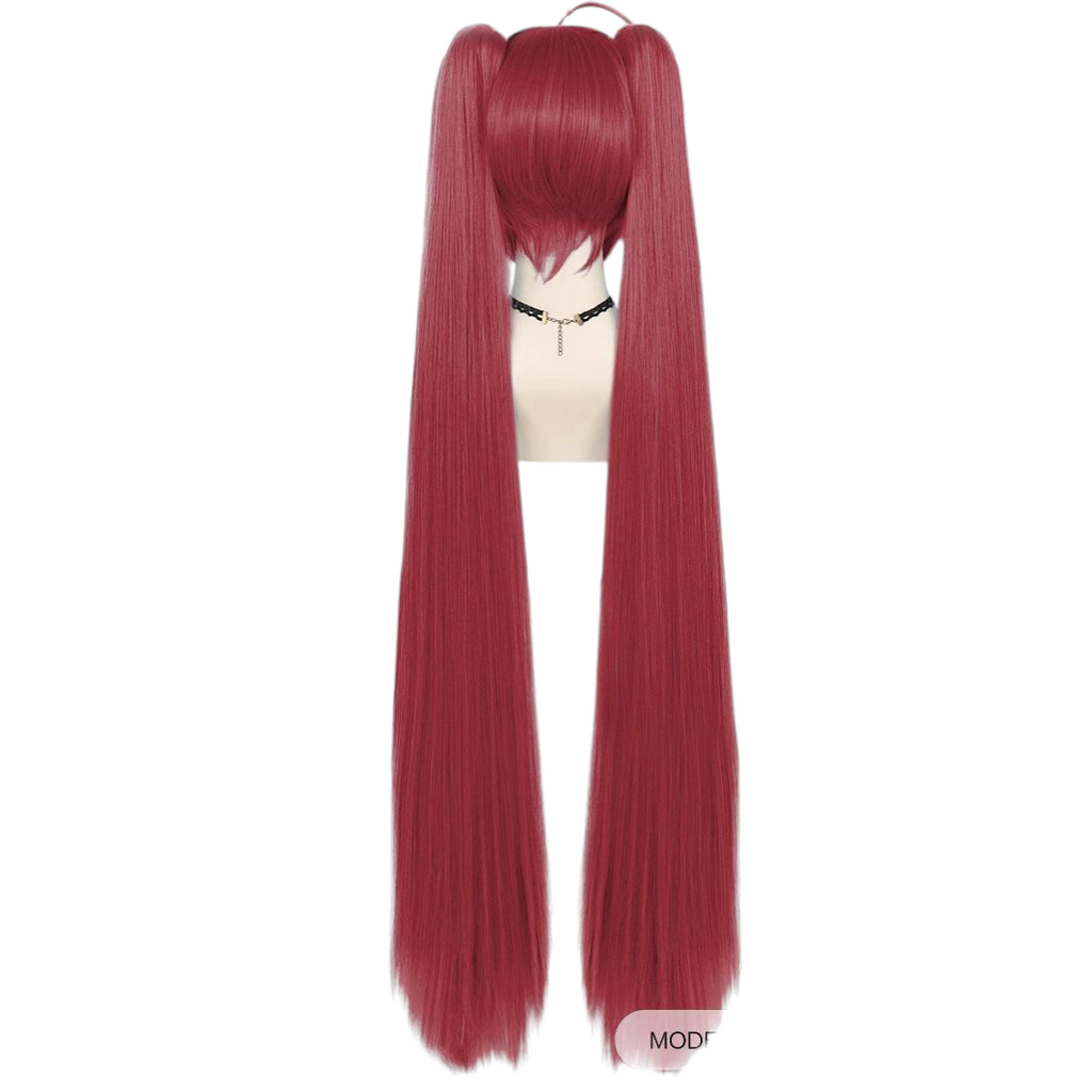 Brown Kotori Itsuka Cosplay Wig - Date A Live (Red Twin Tails) (FEVERCOS)