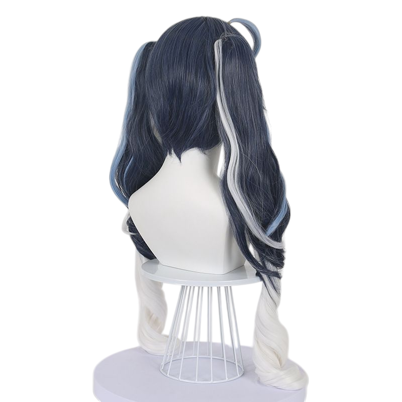 Dark Slate Gray Snow Miku 2025 (Prism) Cosplay Wig - Vocaloid (Gradient/Glitter) (FEVERCOS)