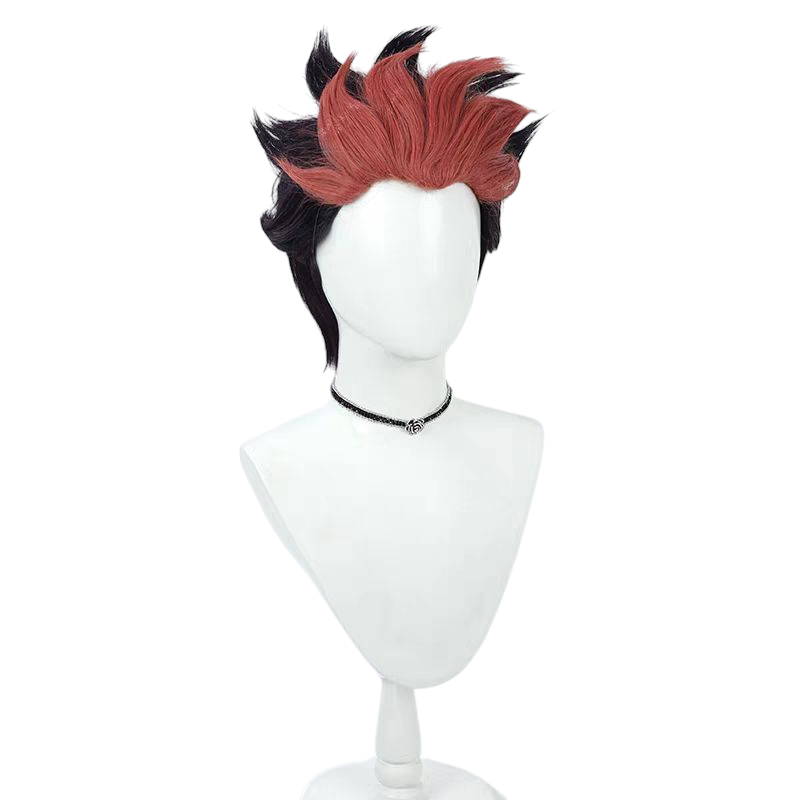 Lavender Guel Jeturk Cosplay Wig - Gundam: Witch from Mercury (Purple/Pink Short) (FEVERCOS)