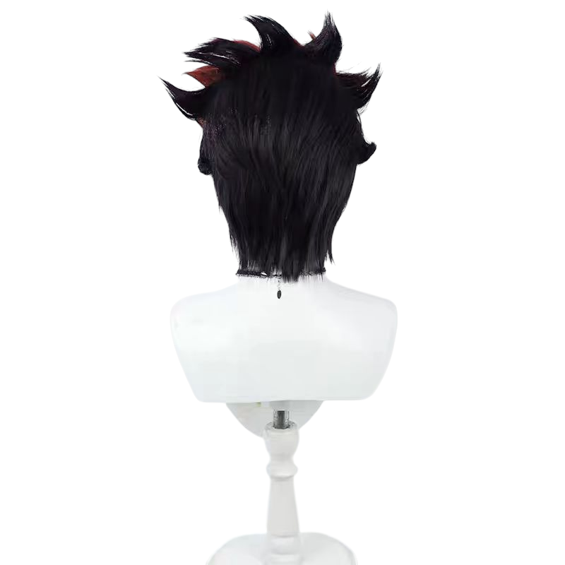 Lavender Guel Jeturk Cosplay Wig - Gundam: Witch from Mercury (Purple/Pink Short) (FEVERCOS)