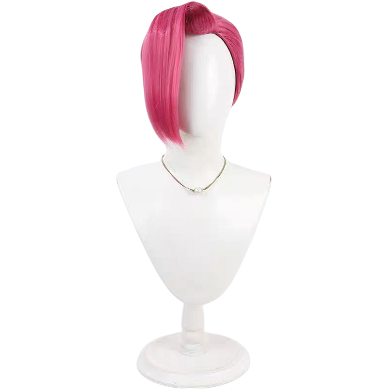 Maroon Vinegar Doppio Cosplay Wig - JoJo Golden Wind (Pink Braid) (FEVERCOS)