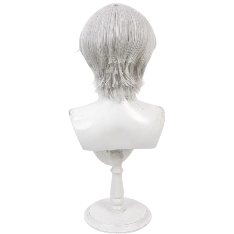 Light Gray Shiramitsu Sugar Cosplay Wig - 18TRIP (White/Pink Gradient) (FEVERCOS)