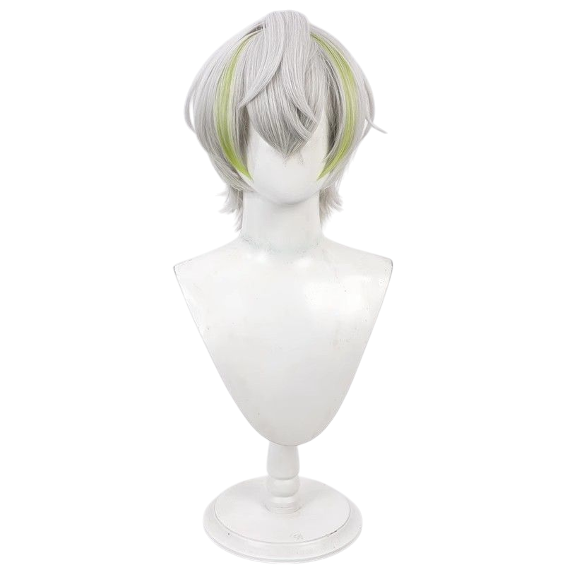 Light Gray Shiramitsu Sugar Cosplay Wig - 18TRIP (White/Pink Gradient) (FEVERCOS)